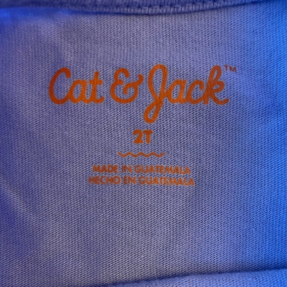 5/$25 Girls Size 2T Cat & Jack Unicorn Long Sleeve T-Shirt - Picture 2 of 4